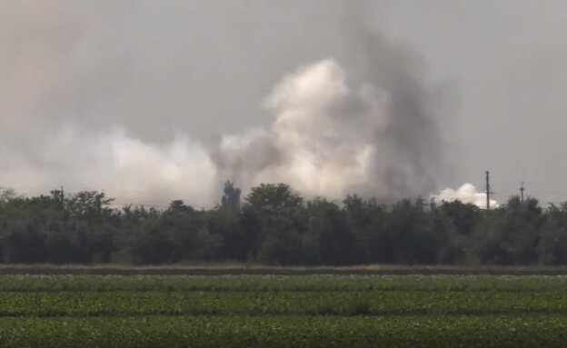 מלחמת רוסיה אוקראינה: ההפצצות בחצי האי קרים (צילום: AP)