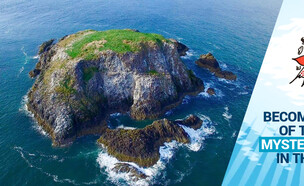 האי לאמב בבעלותו של אורי גלר (צילום: צילום מסך)