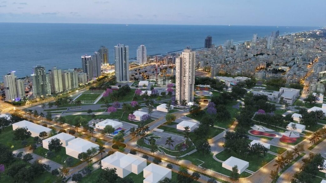 הדמית המגדל במגרש שנמכר בנתניה