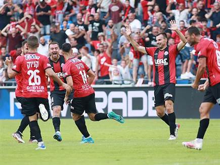 הפועל חיפה ידעה לעקוץ (צילום: קובי אליהו)