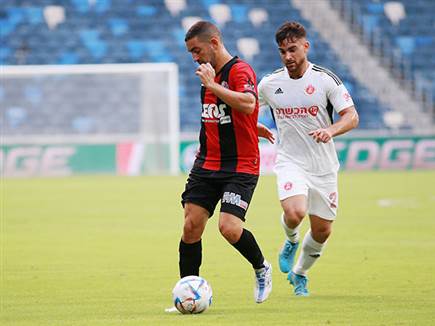 ומשם, המשחק היה בידיים שלה (צילום: קובי אליהו)