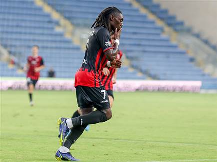 ואף כבש לראשונה מאז ינואר 2020 (צילום: דני מרון)