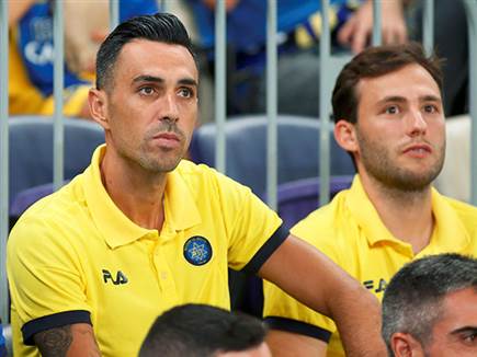 זהבי חש ברע. בחמישי מחכה לו גומלין גורלי בניס (צילום: אלן שיבר)