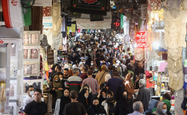 השוק בטהראן, איראן (צילום: רויטרס)
