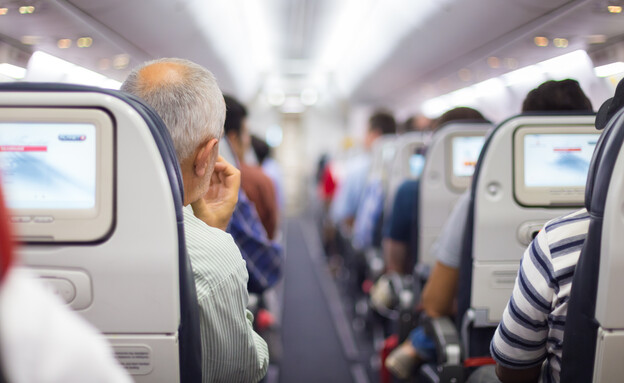 מושבים במטוס  (צילום: Matej Kastelic, shutterstock)