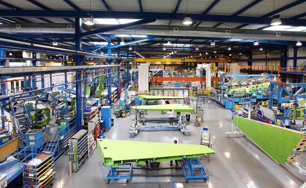 Aernnova Berantevilla Factory, חברה שוודית לייצור מטוסים חשמליים (צילום: Aernnova Berantevilla , יחצ)