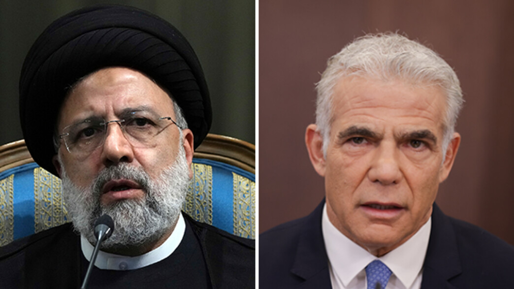 נשיא איראן ראיסי ויאיר לפיד