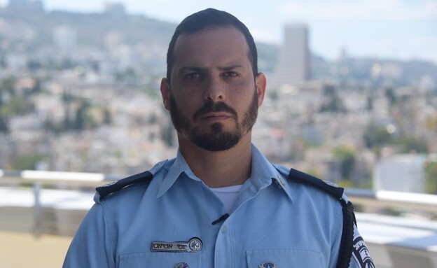 רפ"ק יוסי אטיאס, קצין החקירות של תחנה חיפה (צילום: דוברות המשטרה)