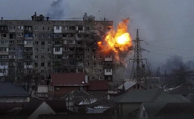 מלחמת רוסיה אוקראינה (צילום: AP)