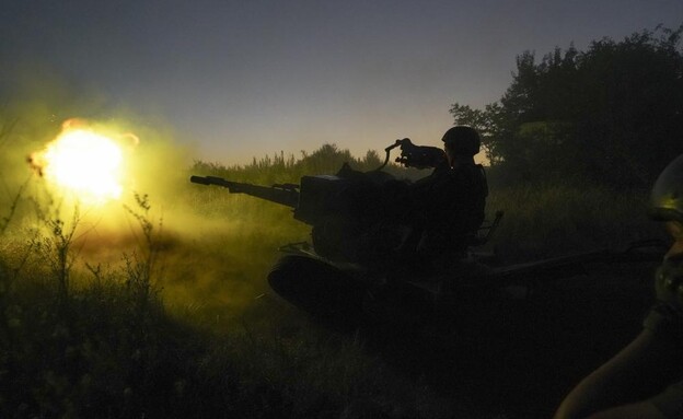 כוחות אוקראיניים באזור חארקוב (צילום: ap)