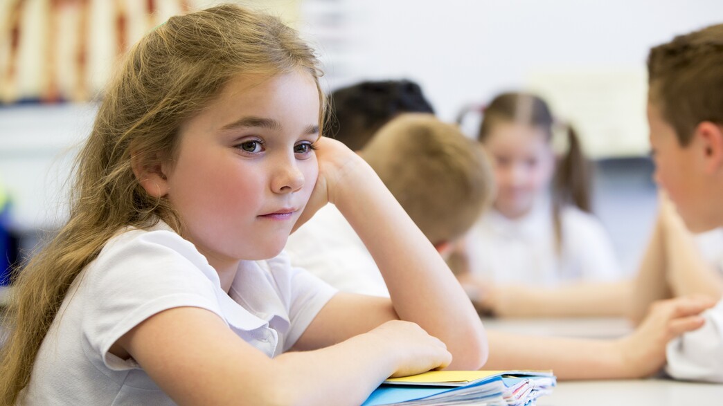 ילד מאוכזבת בכיתה (אילוסטרציה: Shutterstock)