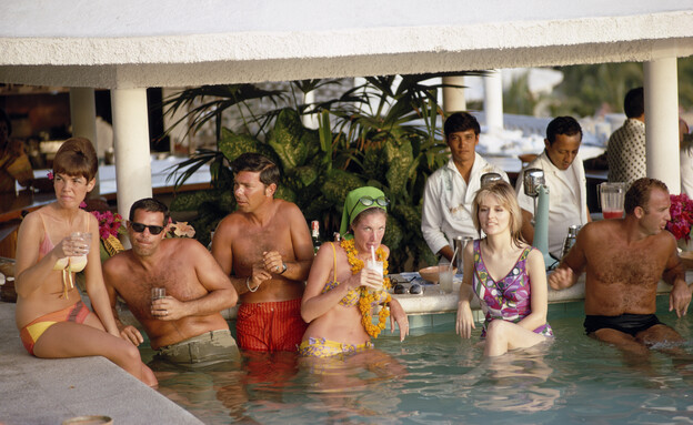 Acapulco Pool Bar 1969 (צילום: סלים ארונס, getty images)