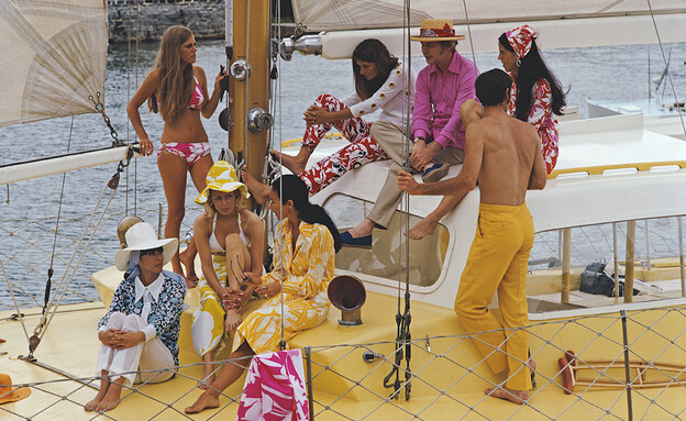 Bermuda Boating 1970 (צילום: סלים ארונס, getty images)