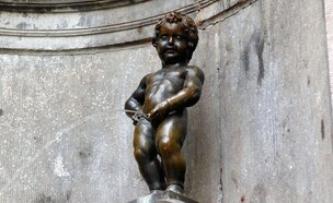 פסל הילד המשתין, בריסל (צילום: Tim Graham, Getty Images)