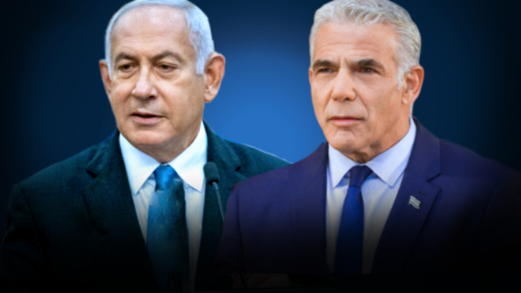בחירות 2022: בנימין נתניהו ויאיר לפיד