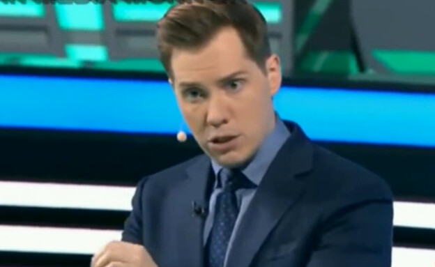 איוון טרושקין, מנחה בערוץ הטלוויזיה הרוסי NTV (צילום: מתוך ערוץ הטלוויזיה NTV)