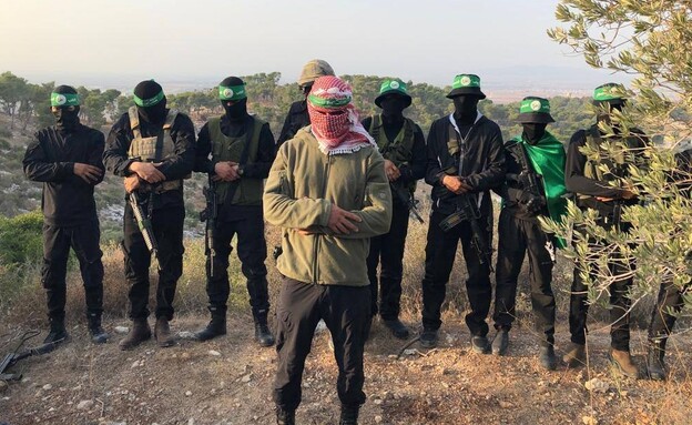 אנשי חמאס חמושים באזור ג'נין (צילום: סעיף 27א לחוק זכויות יוצרים)