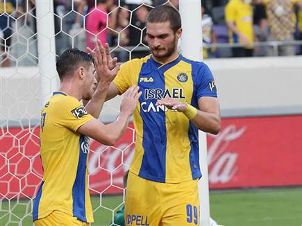 ובדקה ה-26 הקרח נשבר (צילום: אודי ציטיאט)