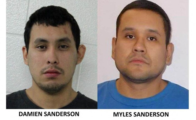 שני החשודים ברצח בקנדה (צילום: רויטרס)