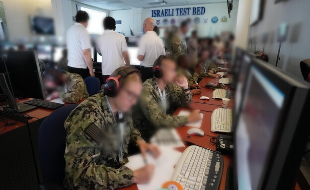 אימון ישראלי אמריקאי משותף במערכות הגנה אווירית (צילום: אגף דוברות והסברה במשרד הביטחון)