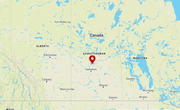 מיקום הטבח בקנדה (צילום: CNN)