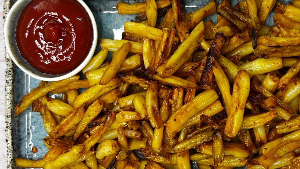 צ'יפס שעועית צהובה