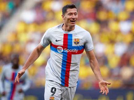 המשיך בכושר האדיר. לבנדובסקי (GETTY)