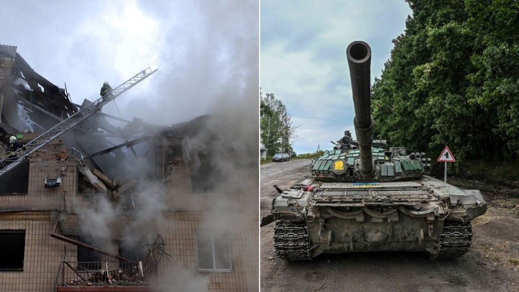 ההתרחשויות בחזית (צילום: Oleksandr Lapshyn/Global Images Ukraine/GettyImages | JUAN BARRETO/AFP/GettyImages)