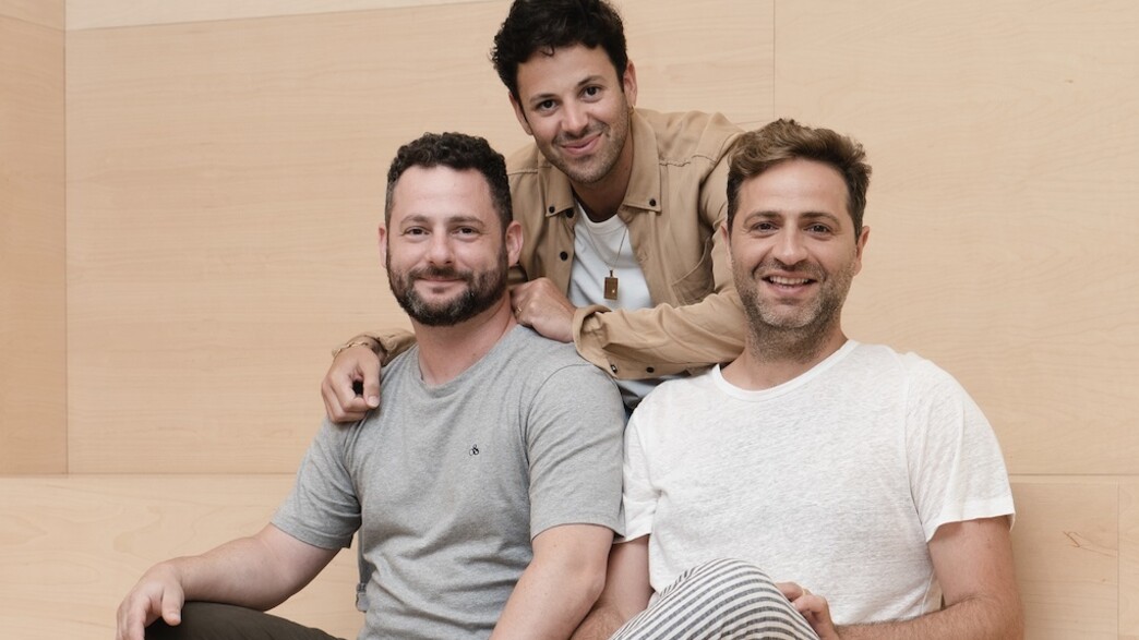 מייסדי סטורמייבן. גד נאור, אדם רכיב ואלדד אבל מייסדי סטורמייבן. גד נאור, אדם רכיב ואלדד אבל