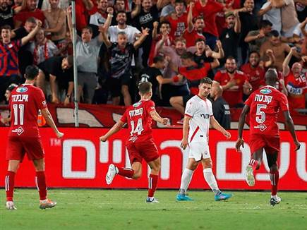 הפועל תל אביב לא ויתרה ונהנתה משער ענק של קנצפולסקי (אלן שיבר)