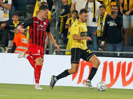 וגם במחצית השנייה בית"ר לא היתה קרובה (צילום: אלן שיבר)