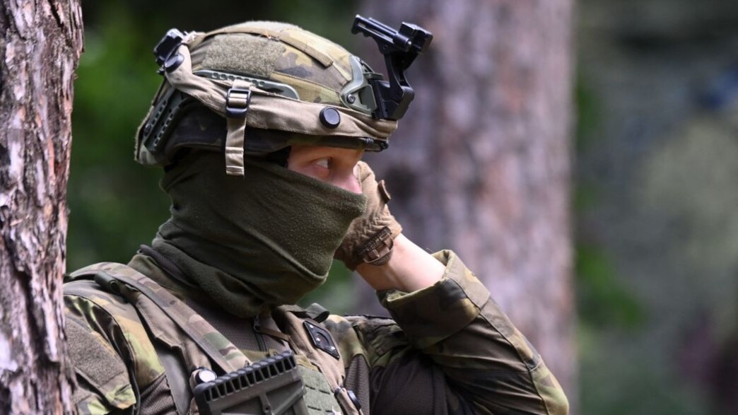 כוח הצבא המקומי בפעולה (צילום: CHRISTOF STACHE/AFP/GettyImages)
