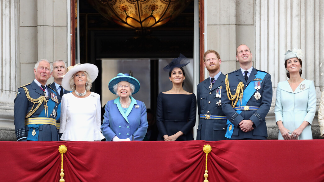 משפחת המלוכה (צילום: GETTYIMAGES)