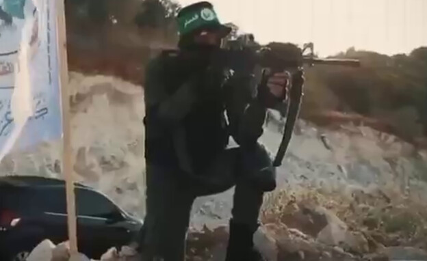 אנשי חמאס חמושים באזור ג'נין (צילום: סעיף 27א לחוק זכויות יוצרים)