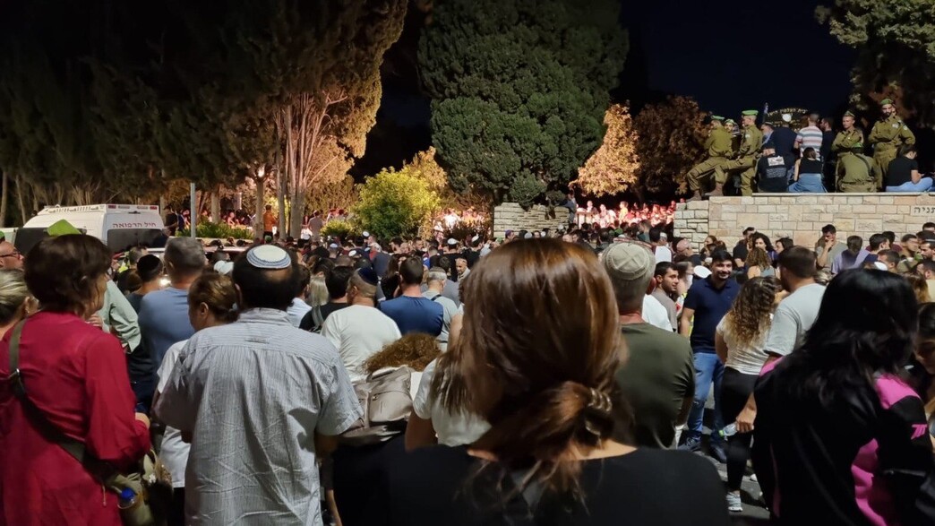 הלוויית רס"ן בר פלח בחלקה הצבאית בבית העלמין בנתני