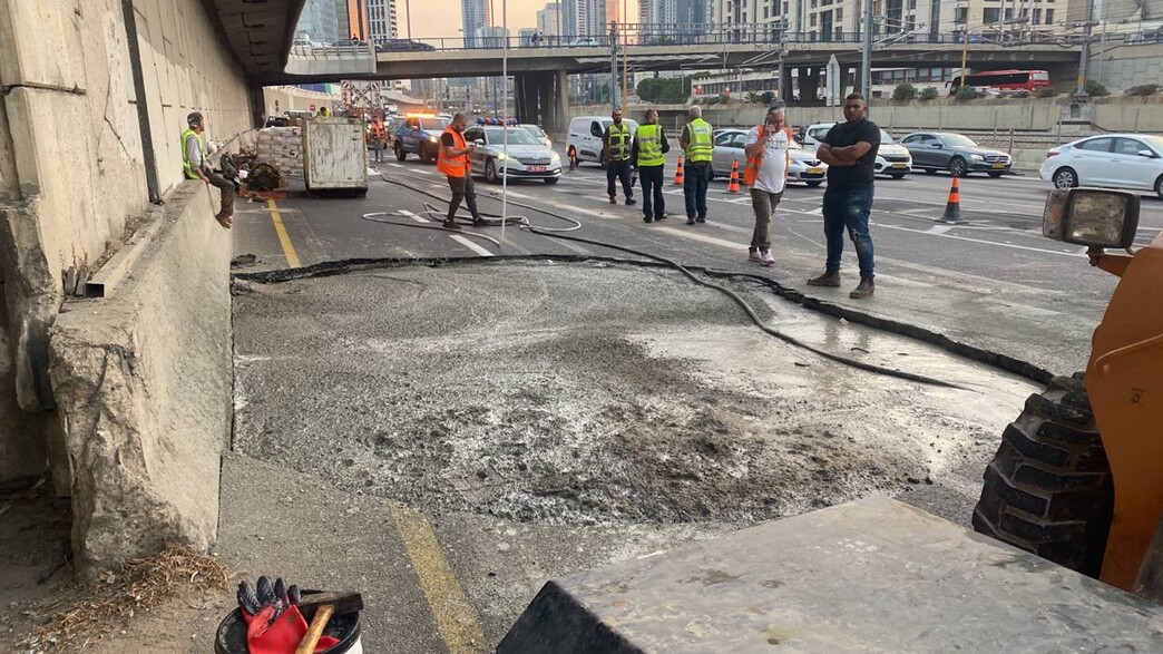 אטימת הבולען בתל אביב אטימת הבולען בתל אביב