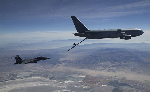 מטוס תדלוק (צילום: באדיבות חיל האוויר האמריקאי)