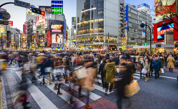 צומת שיבויה, טוקיו (צילום: ESB Professional, Shutterstock)
