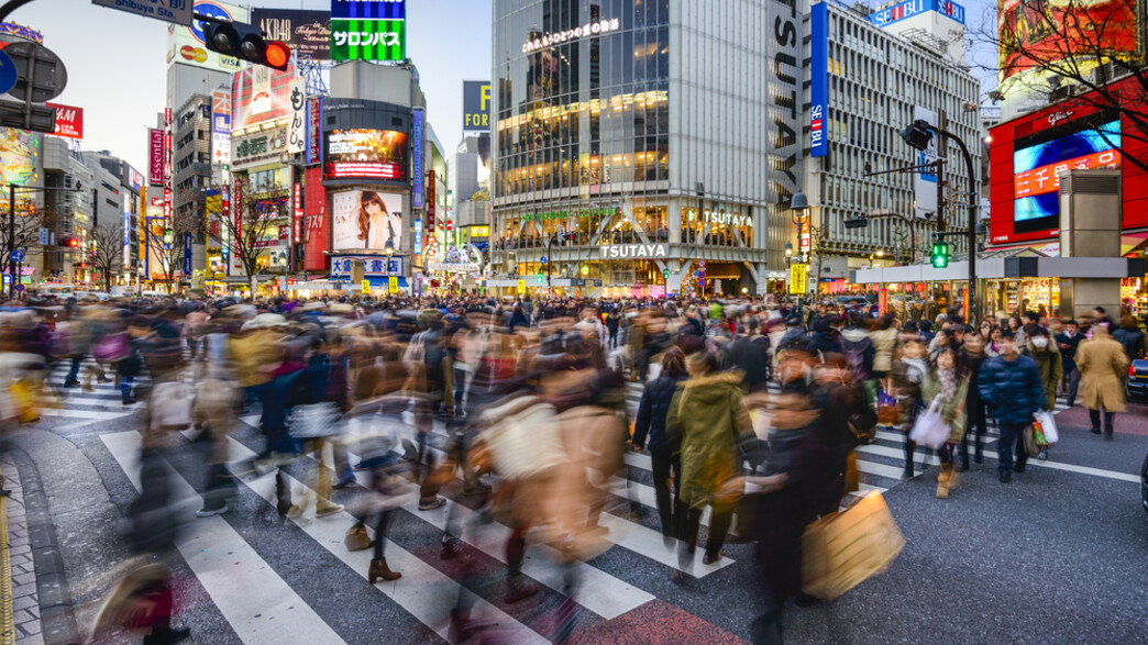 צומת שיבויה, טוקיו (צילום: ESB Professional, Shutterstock)