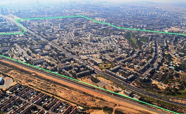 שכונות מחופשות - שדונה ד באר שבע (צילום: Beer Sheva Center Aerial CC BY-SA מתוך ויקידפיה)