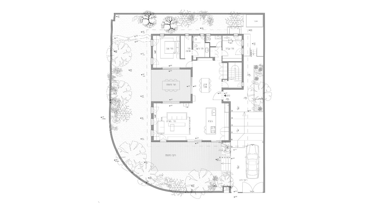 בית בצופית, עיצוב יוני פרידמן ומלי מנדל, תוכנית - 3