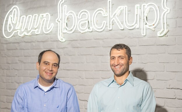 מימין: אורי ינקלב ואריאל ברקמן, מייסדי OwnBackup (צילום: בוקסה, יח"צ)