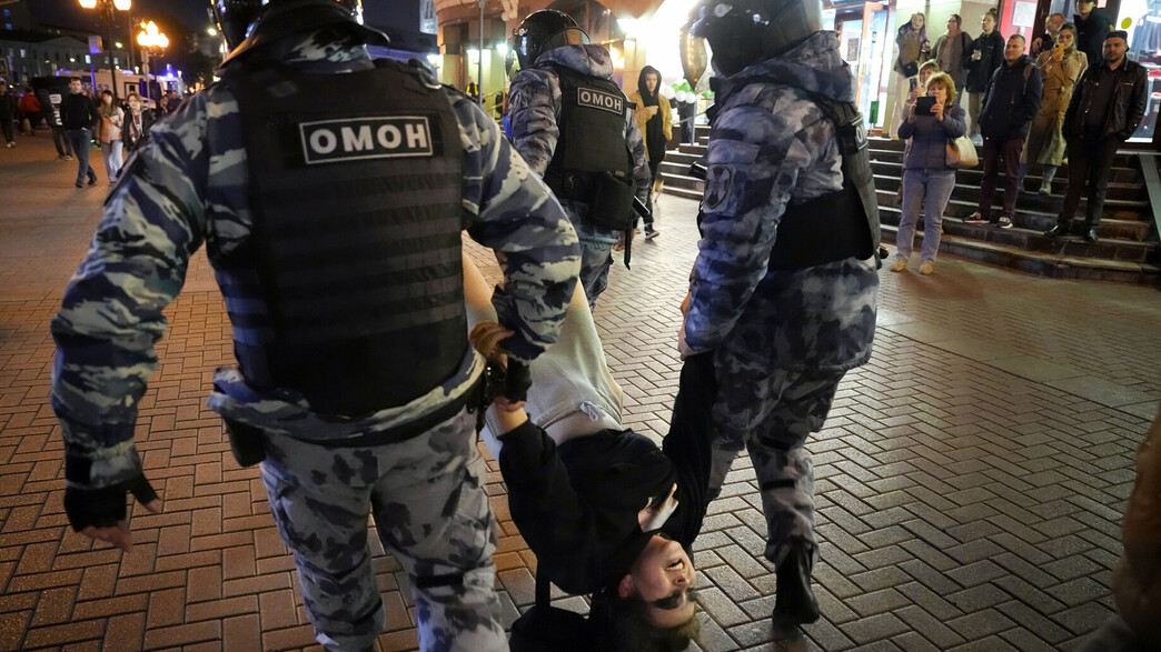 הפגנות במוסקווה נגד צו הגיוס של פוטין