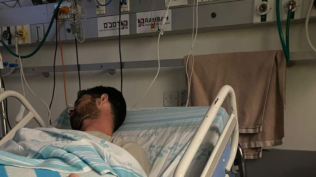 שחה בנחל ג'ילבון וגילה שיש לו עכברת