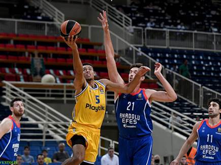 בולדווין. מנקודות האור במכבי (צילום: paobc) 