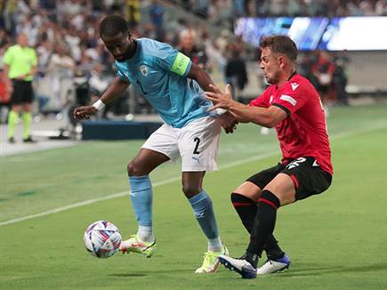 אבל ישראל ידעה להשתלט על המשחק (צילום: אלן שיבר)