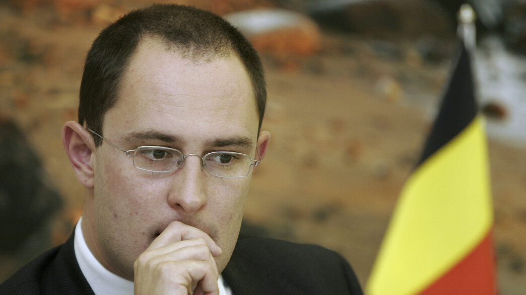 שר המשפטים הבלגי וינסנט ואן קיקנבורן שר המשפטים הבלגי וינסנט ואן קיקנבורן