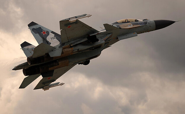 מטוס הקרב (צילום: DMITRY KOSTYUKOV/AFP/GettyImages)