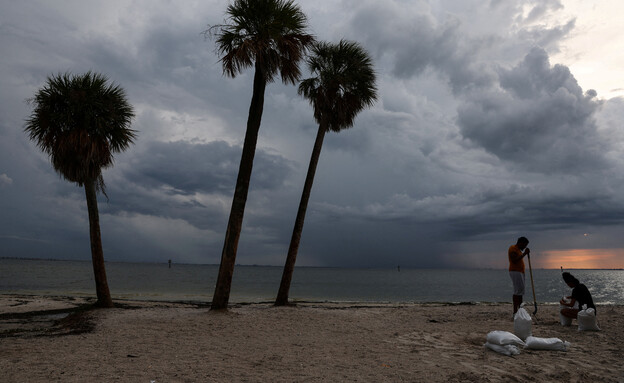 נערכים להוריקן איאן, פלורידה (צילום: רויטרס)