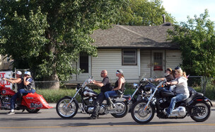 כנס אופנוענים בדרום דקוטה (צילום: Scott Olson, Getty Images)